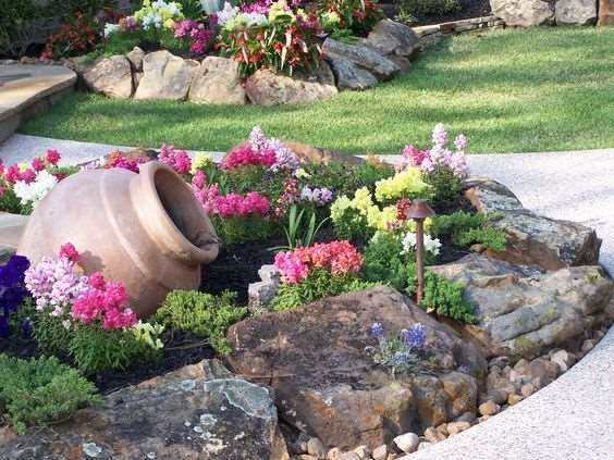 Jardines De Rocas O Rocalla, Como Diseñarlos Y Que Plantas Usar