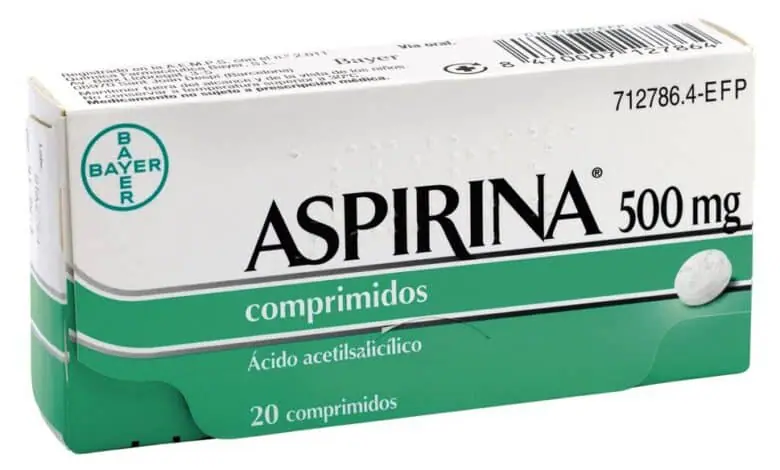 caja de aspirina